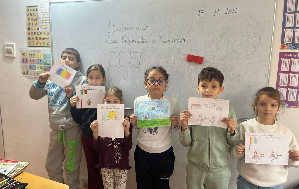 Celebrarea Zilei Naționale a României prin Desene Creative la Fundația Consorțiul pentru Dezvoltare Locală Mioveni